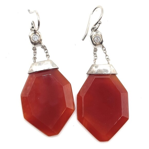 W3151 Retired Silpada One in a Vermilion Earrings - Picture 1 of 1
